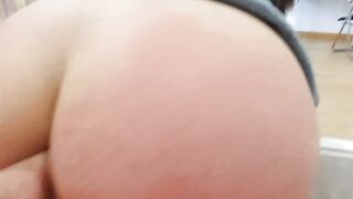 Lisa lost a bet, cosplay like a porn student - anal sex and cum facial