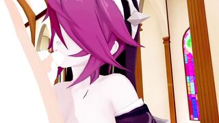 Rosaria Genshin Impact 3D HENTAI 3/12
