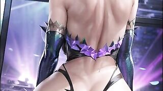 Image Compilation: League Of Legends KDA Kaisa Dick Ride Uncensored Hentai