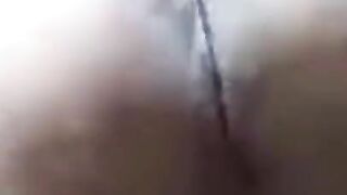 cheating wife touching her tits and pussy sends her lover video