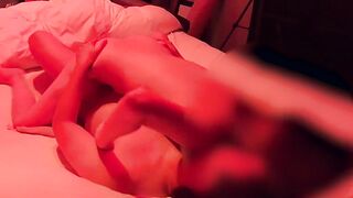 【個人撮影】 ほろ酔い気分で敏感おま○こになっている熟女 挿入するだけで絶頂を迎えて、いつもよりも積極的に喘ぐ