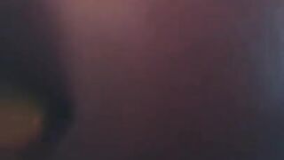Tight pussy riding huge cock with ANAL plug