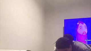 Beautiful Bbw deepthroating dick