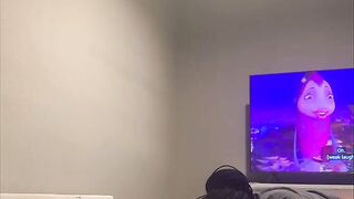 Beautiful Bbw deepthroating dick