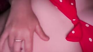 Blonde giantess eats you whole