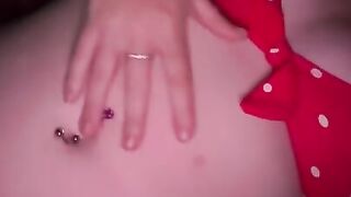 Blonde giantess eats you whole