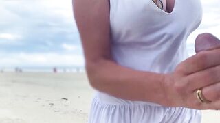 She made me cum in front of everyone
