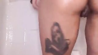 Oiled up teen goth clapping ass fansly:ghxstpupx66