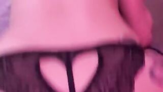 Skinny Asian with fat ass gets tailed by big white cock