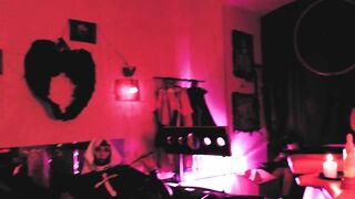 Horny Fetish Nun Mistress Eva Latex BDSM Milf Solo Gonzo Femdom Sexy Mature Boots High Heels