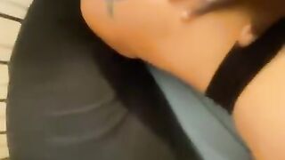 Beautiful mixed bitch takin back shots