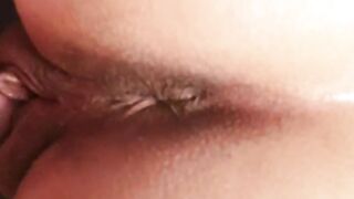 I fuck her on all fours and she cums in her ass