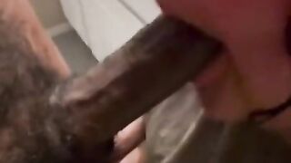 Can’t Even Use The Bathroom Without Me Putting My Dick In Her Mouth [FULL VID ON OF: @LongNights24]