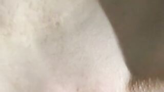 Just the tip in the wife’s pussy