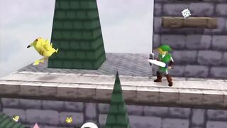 Chrome plays Smash Bros 64