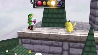 Chrome plays Smash Bros 64