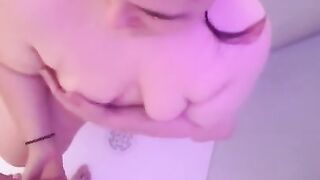 BBW slut gets pissed on at Hotel in Boston