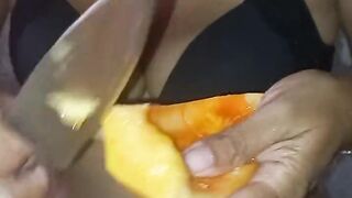 who wants to eat my papaya and my ass