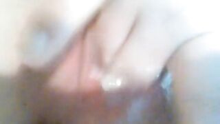 Baby masturbating hot after a tiring day at work