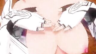 R18 Collapse 3 Honkai Impact 3 Li Sushang - Purple Ribbon Color Edit Smixix