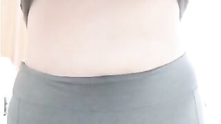 Titty drop in Happy Tee - 38H Cups Natural Tits