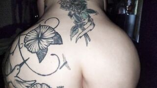 Big booty pawg rides bbc for a creampie