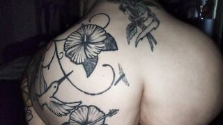Big booty pawg rides bbc for a creampie