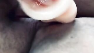 Creamy Asian Pussy Cums On Dildo ASMR GFE Compilation | Homemade Japanese BBW Wet Pussy