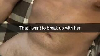 Guy cheats with Cheerleader on Snapchat