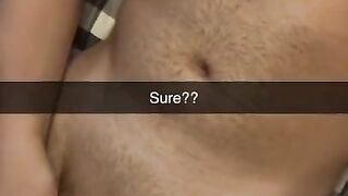 Guy cheats with Cheerleader on Snapchat