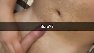 Guy cheats with Cheerleader on Snapchat