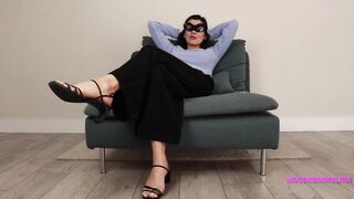 Evil Boss Using Your Foot Fetish Against You