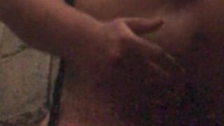 Shhh! Quietly rubbing my clit to orgasm while my family is home..