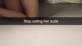 Cheating Girlfriend fucks Guy after Night out Snapchat Cuckold