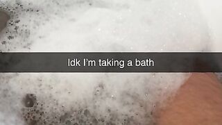 Cheating Girlfriend fucks Guy after Night out Snapchat Cuckold