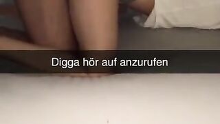 Cheating Girlfriend fucks Guy after Party on Snapchat Cuckold German