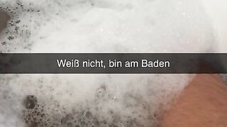 Cheating Girlfriend fucks Guy after Party on Snapchat Cuckold German