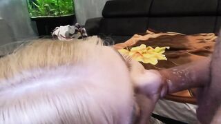 Gentle blowjob after a romantic evening for beloved man????????