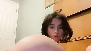 Anal training I’m trying my best I’m just so tight