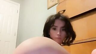 Anal training I’m trying my best I’m just so tight