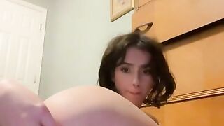 Anal training I’m trying my best I’m just so tight