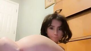 Anal training I’m trying my best I’m just so tight