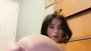 Anal training I’m trying my best I’m just so tight