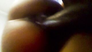 Fan Riding Monster Black Cock Till She Creams All Over It