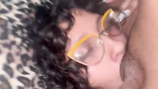 Skylar feeds Rosa her wet ebony pussy until she can’t take anymore after a girls night out