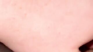 Rubbing my clit close up before bed