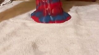 Anal dildo extreme squirting orgamus