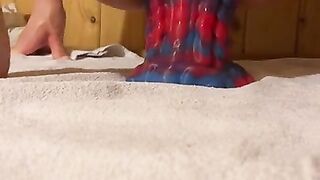 Anal dildo extreme squirting orgamus