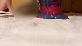 Anal dildo extreme squirting orgamus