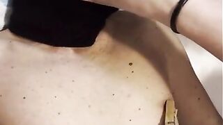Spitting trampling feet 2 Mistress nipple clamps femdom